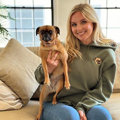 Custom Embroidered Pet Hoodie